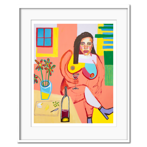 Peaches and P* - Giclee Print